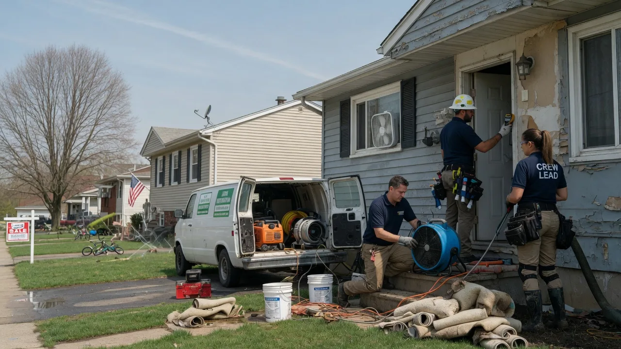 Flood Cleanup in Caro, MI near me